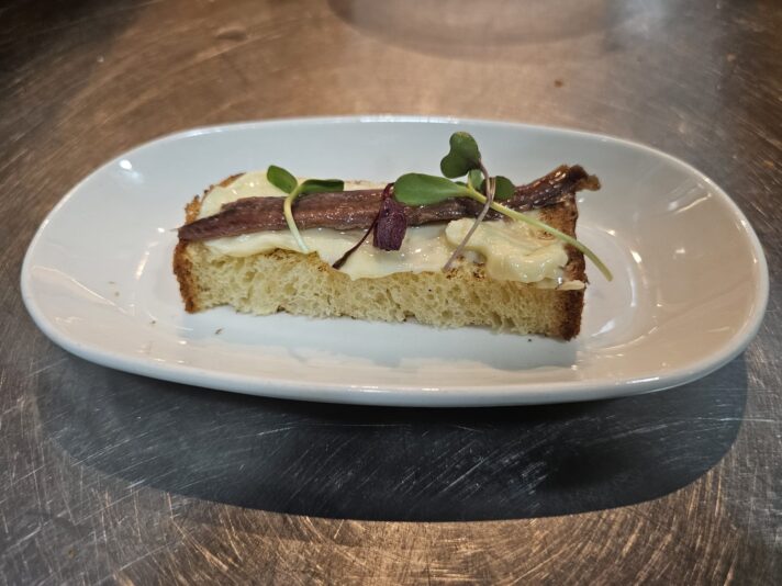 Tosta de anchoa