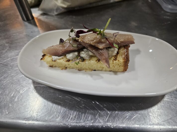 Tosta de sardina
