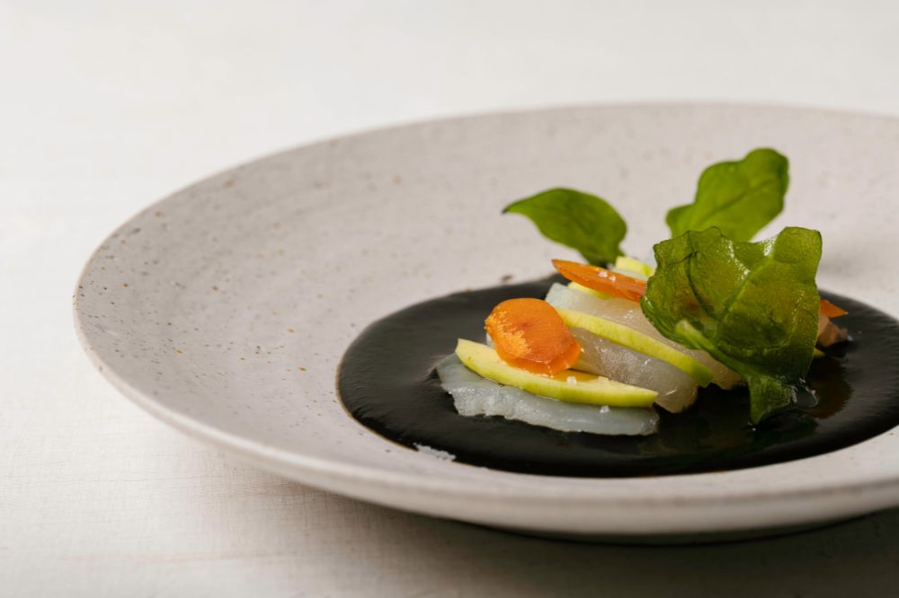 Aguachile Negro con Pescado Curado