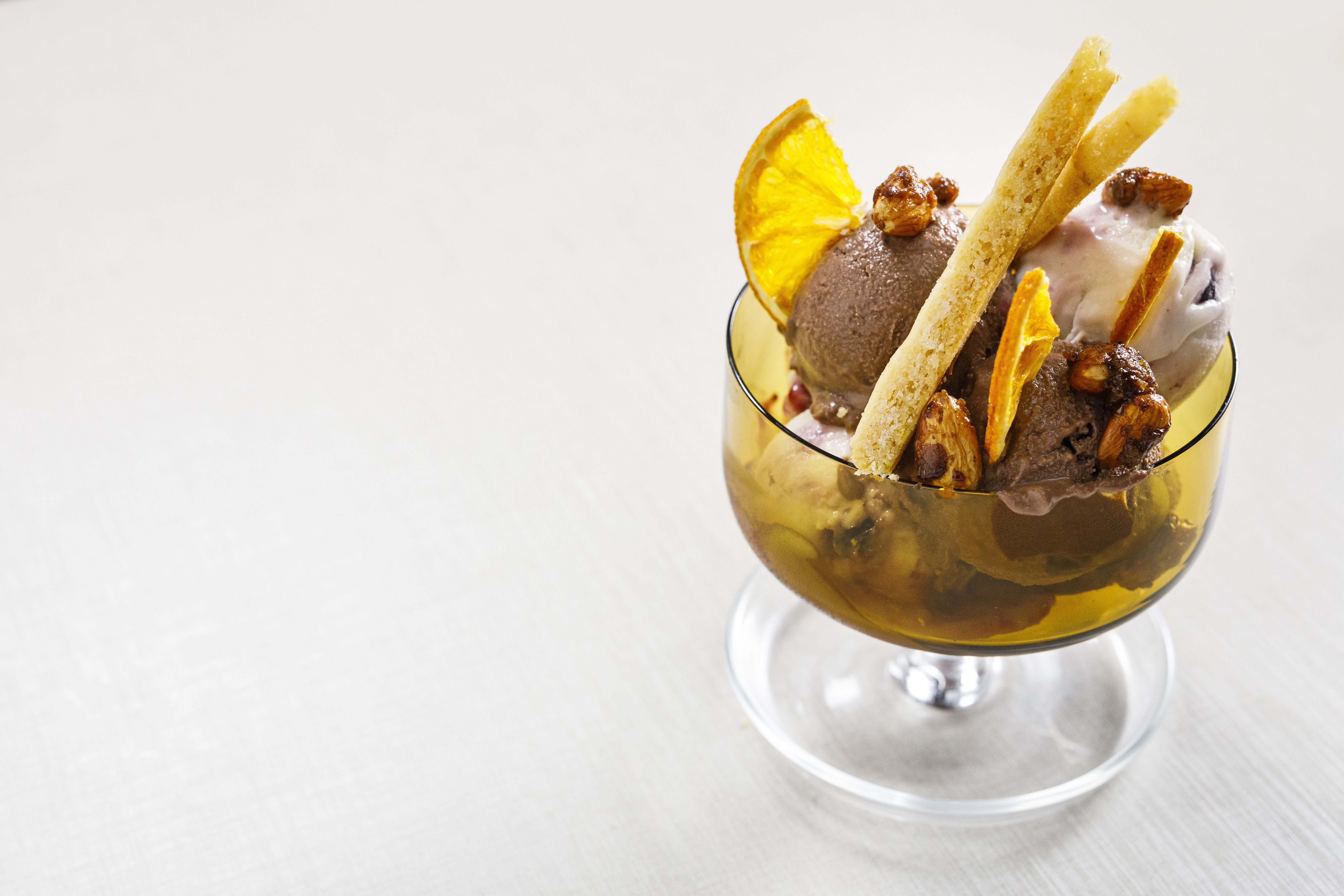 Helado de chocolate raw