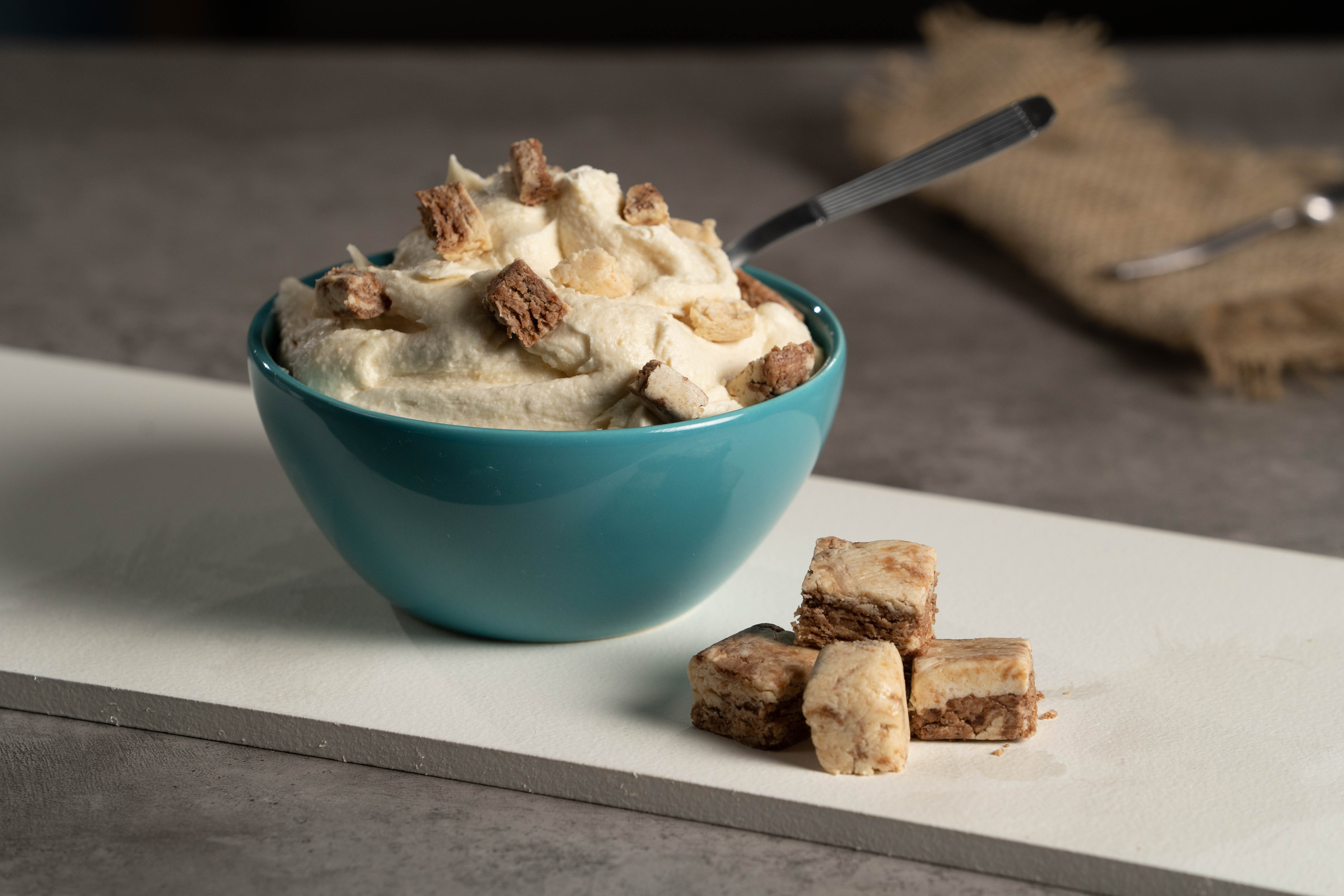 White chocolate and butter ganache