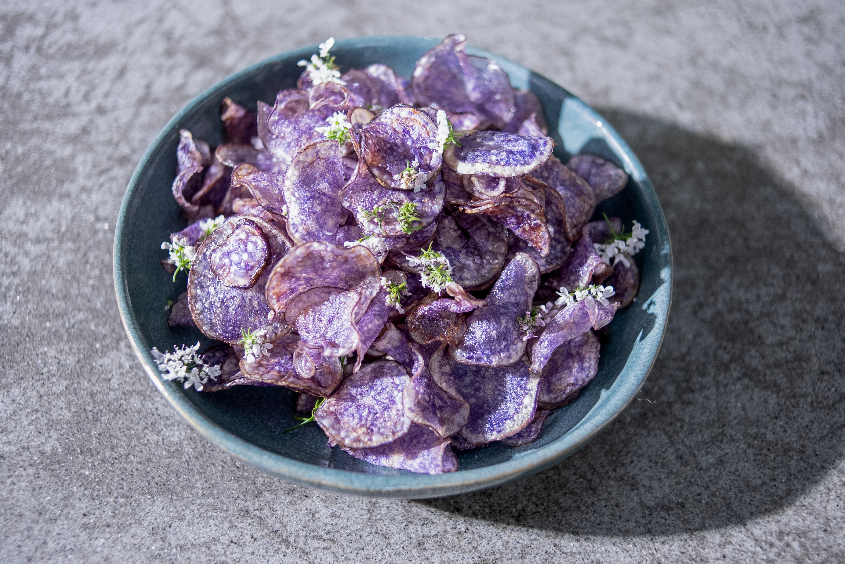 Chips de patatas fritas