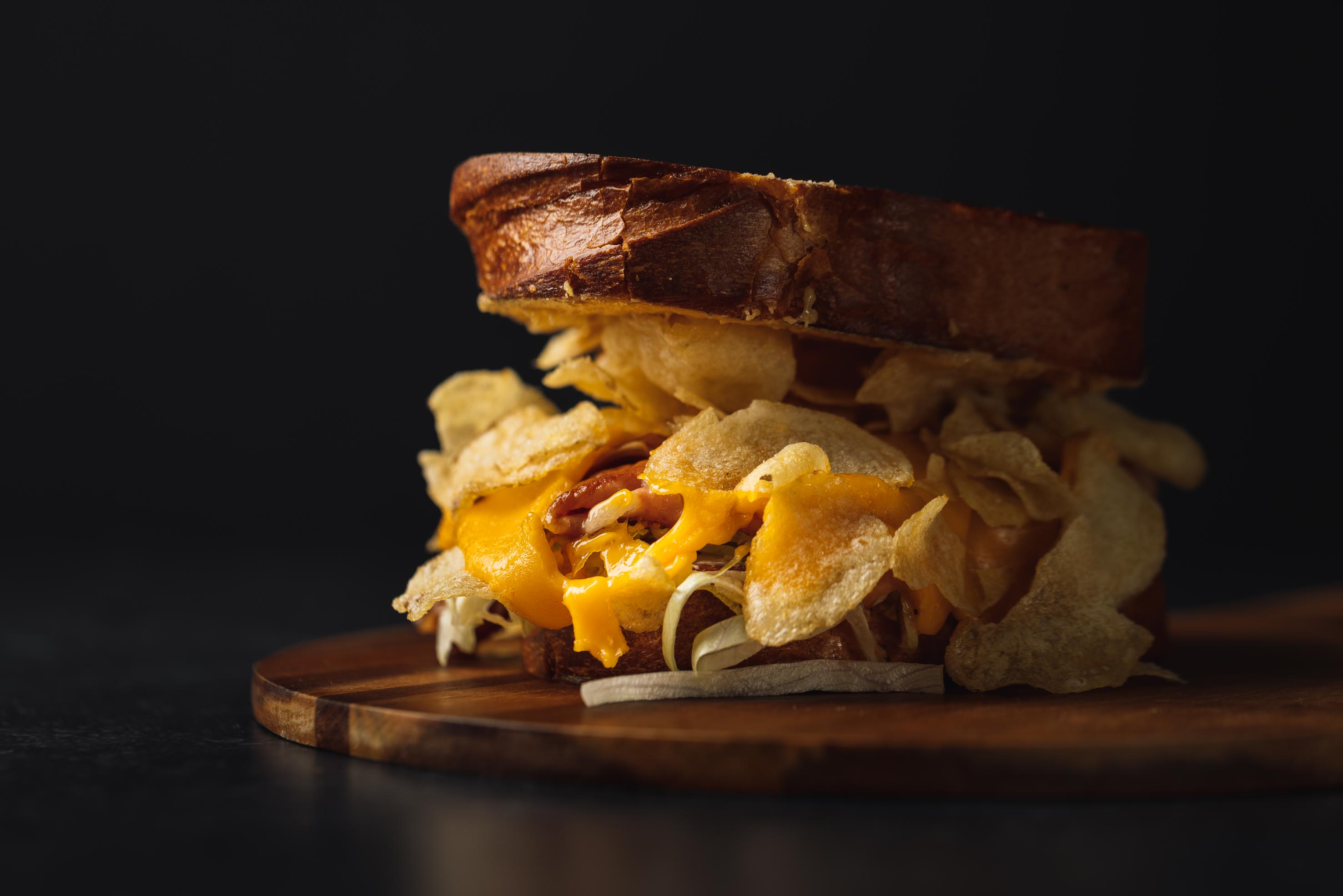 Sándwich de mortadela