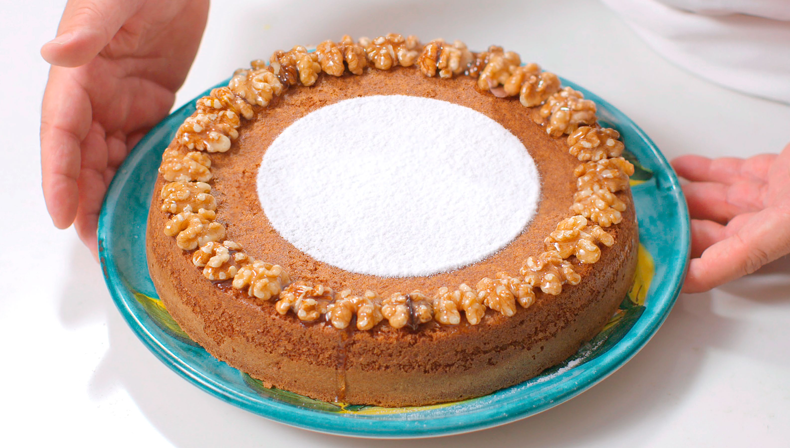 Tarta de nueces de Sorrento