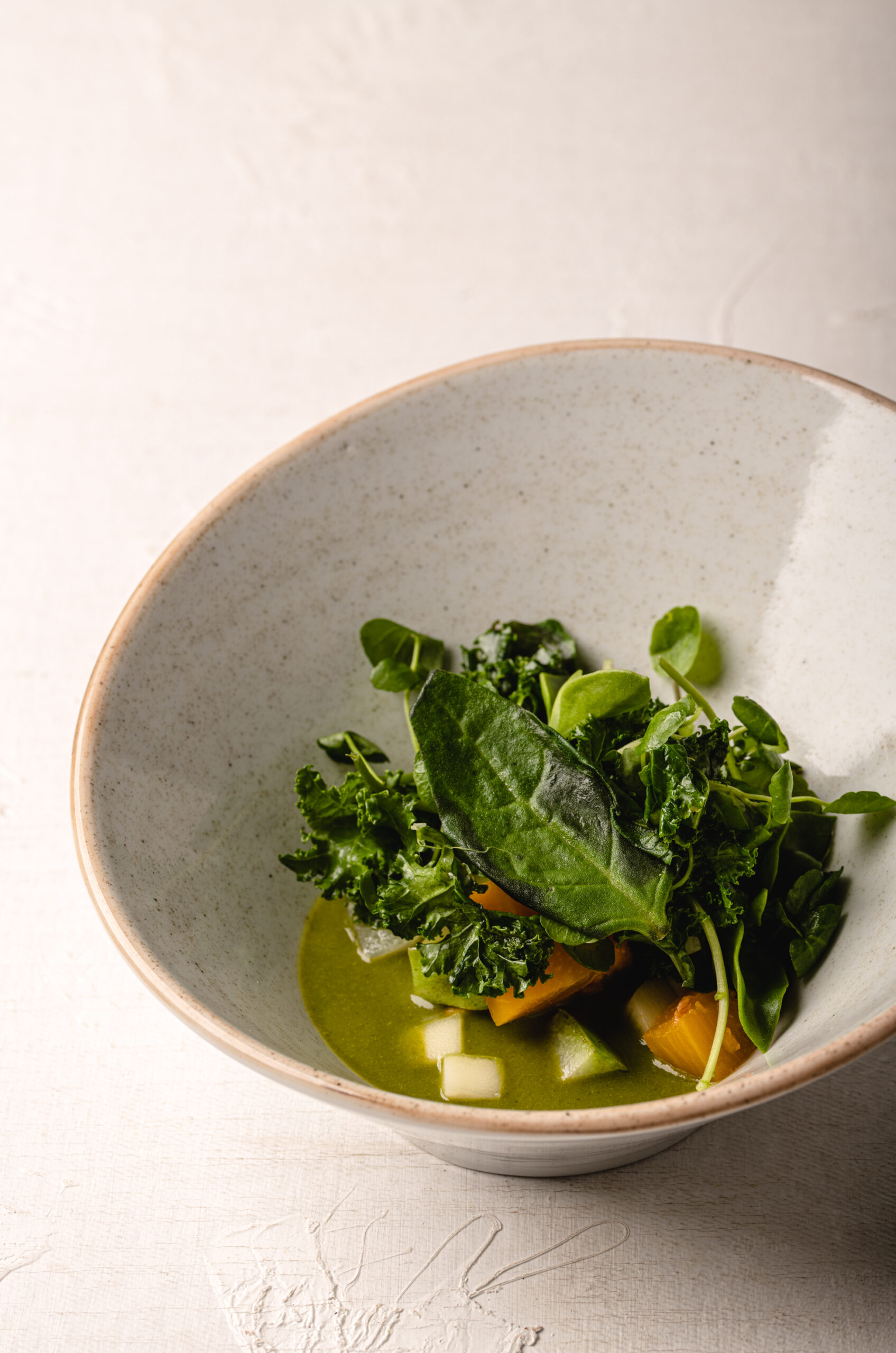 Chileatole and squash