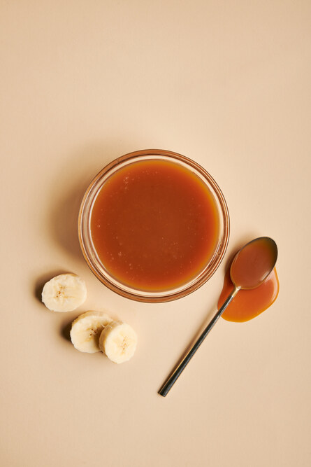 Salsa de caramelo frutal: Banoffee