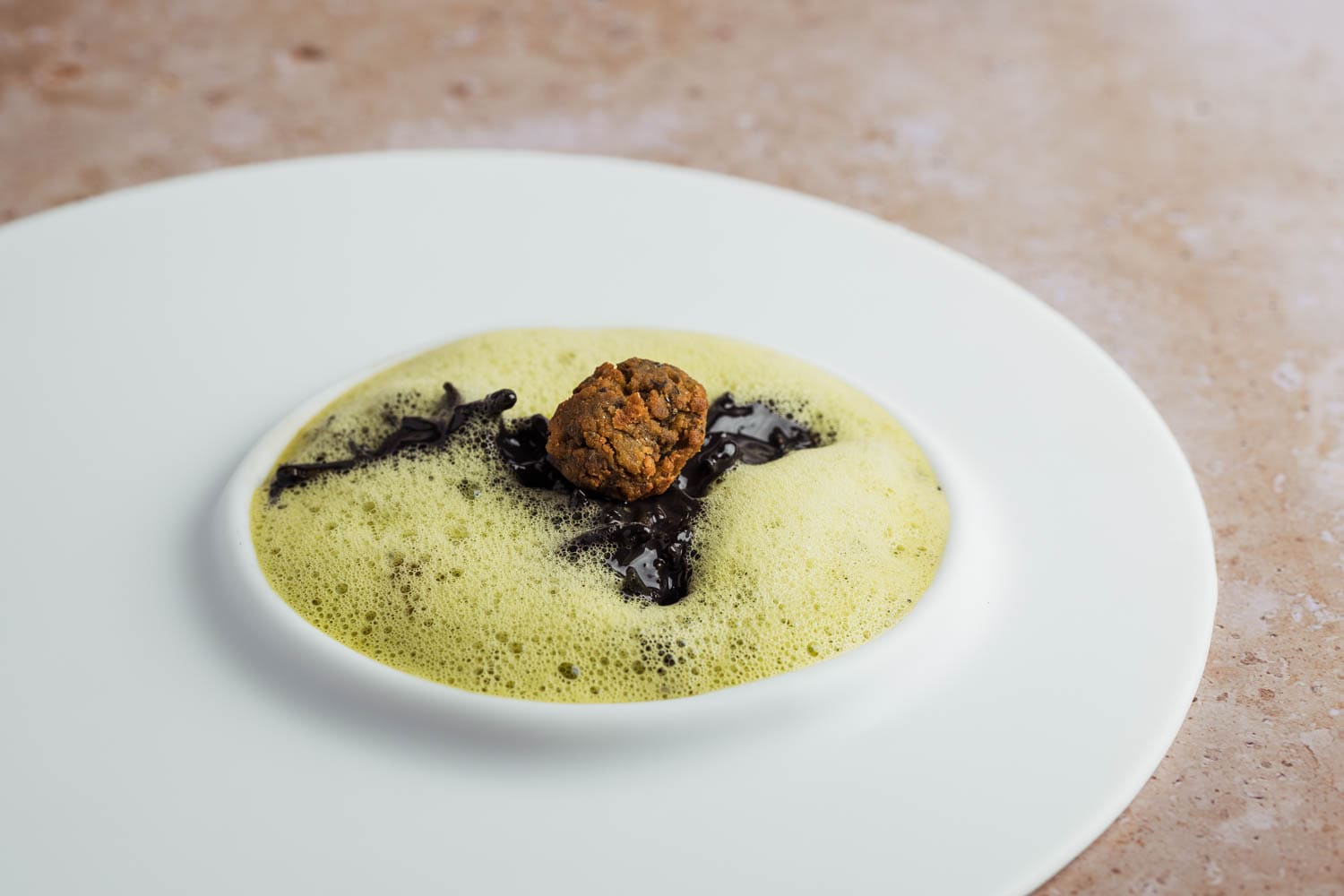 Fideuá of Samphire with Sea Anemone