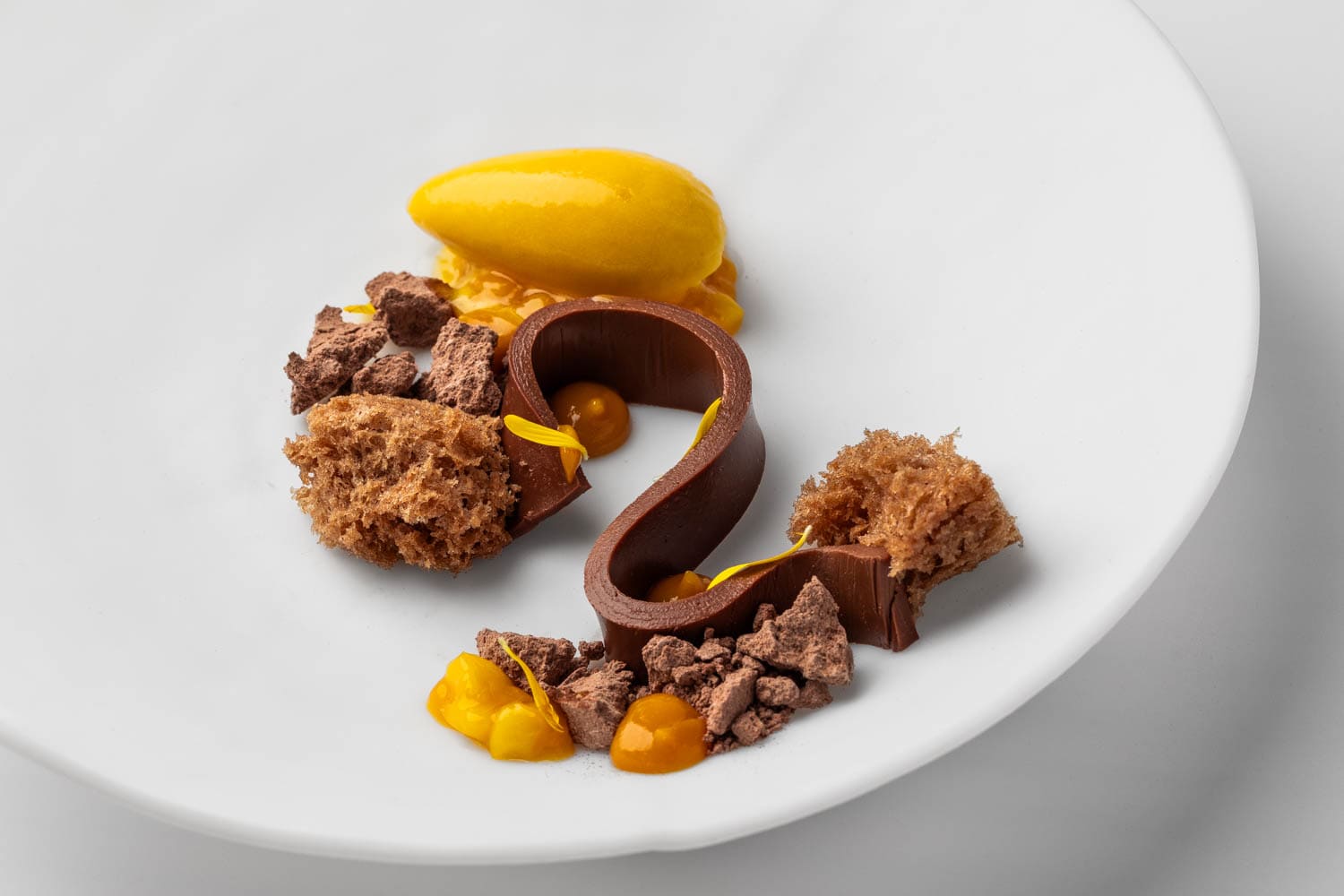 Ganache de chocolate flexible