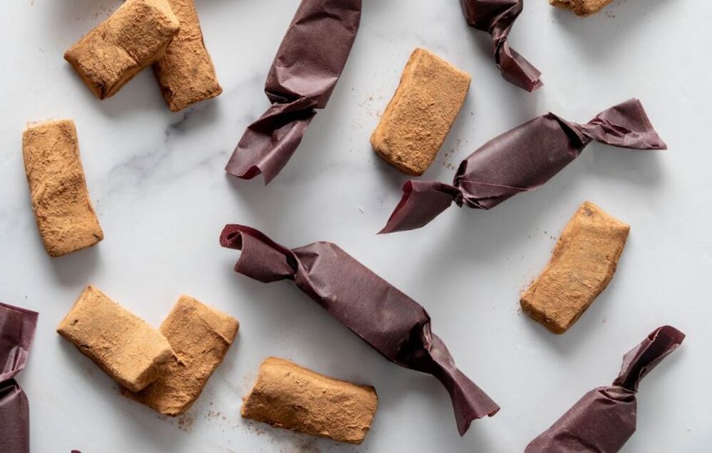 Toffee de chocolate al 100%