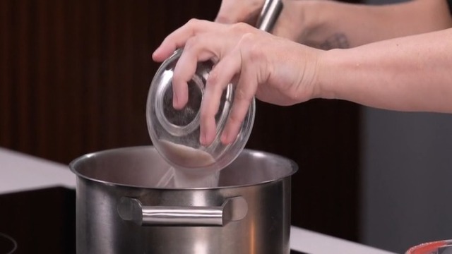 Incorporar pectina correctamente en preparaciones líquidas