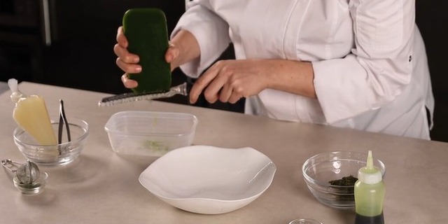 Hacer una gelatina dura rallada