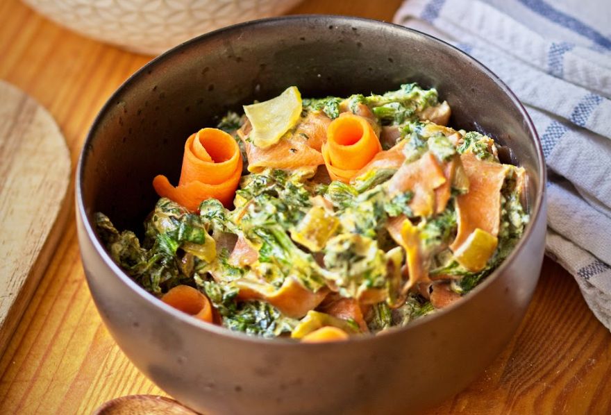 Falsas ‘espinacas’ de ortiga a la crema