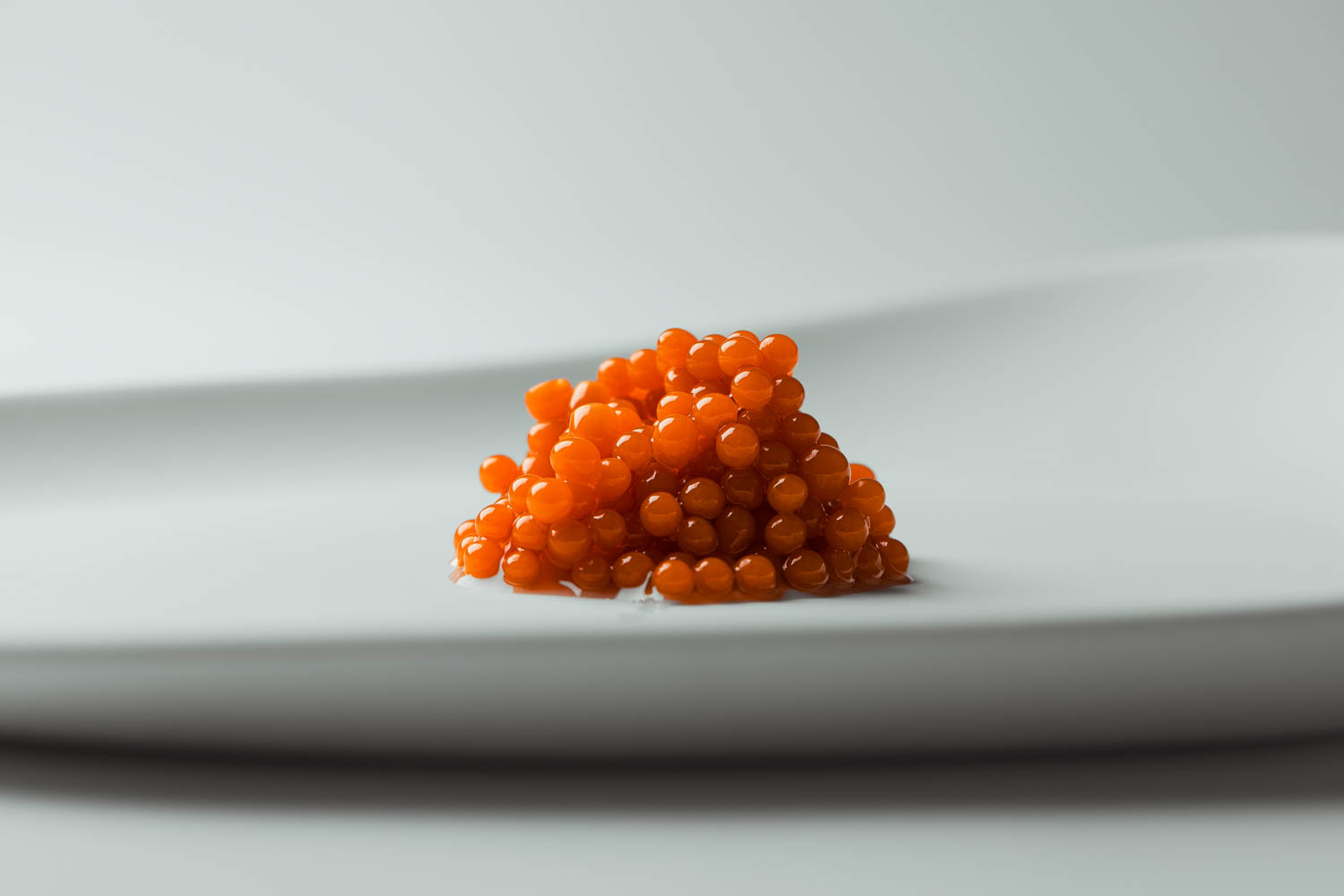 Falso caviar de agar