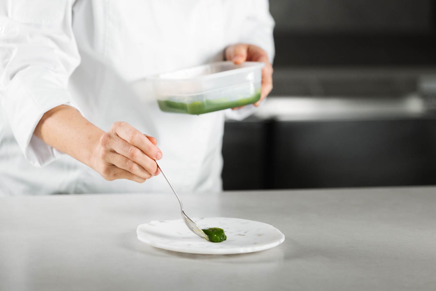 Gelatina tambaleante de menta