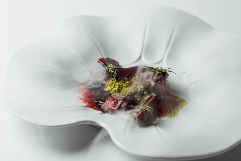 Beetroot veil