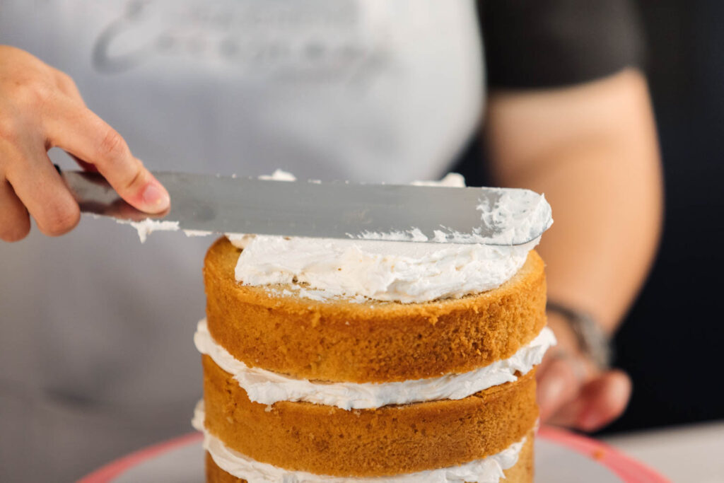 Vanilla sponge cake
