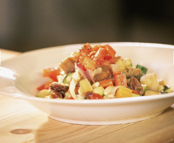 Caponata siciliana - Ensalada de berenjenas