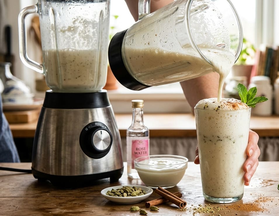 Non-alcoholic lassi