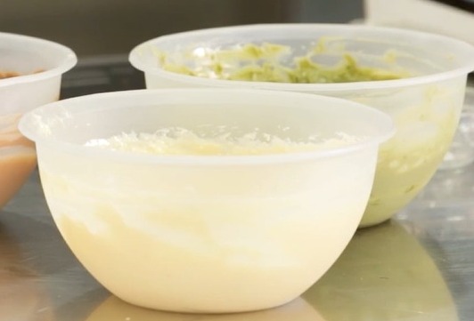 Variantes de crema pastelera