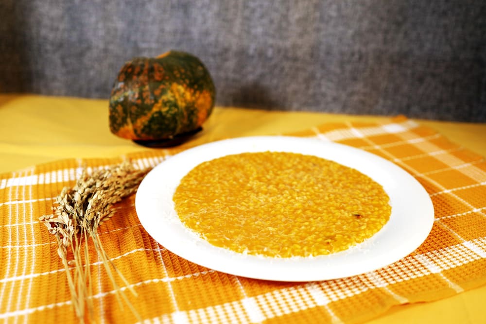 Risotto with pumpkin