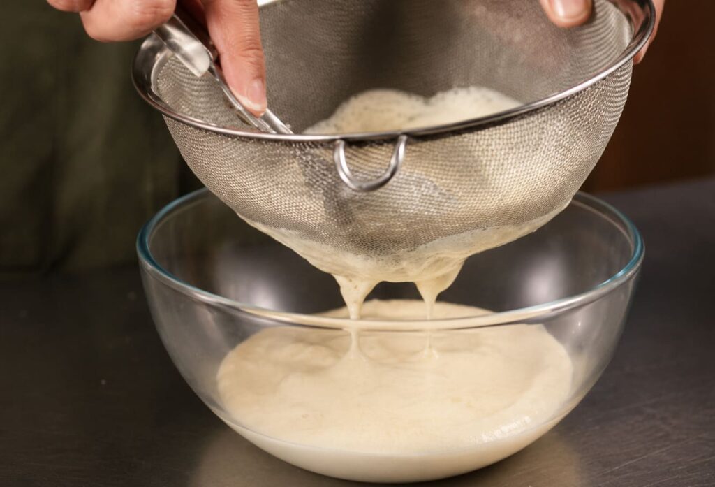 Espuma de coliflor
