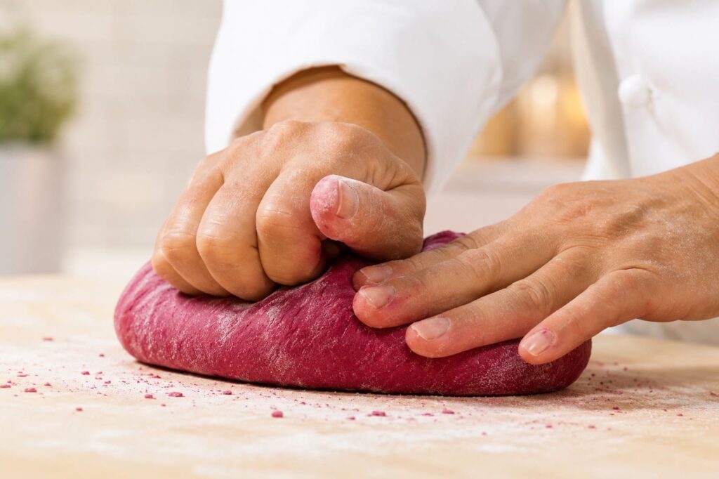 Beet dough