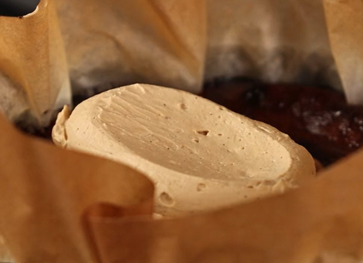 Chantilly with caramel
