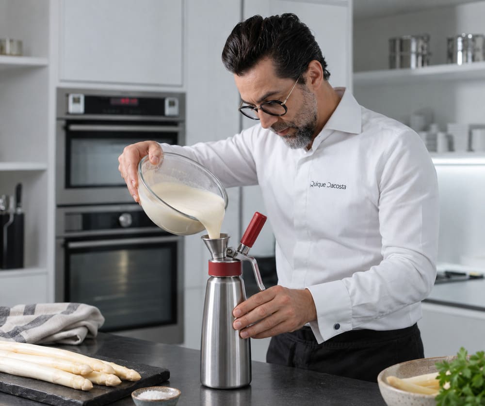 Espuma de espárrago