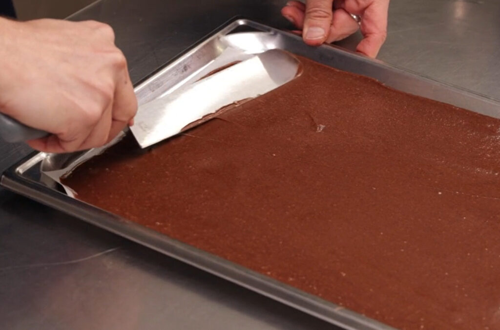 Pain de Gênes de chocolate