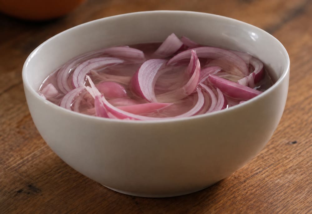 Pickles de cebolla roja